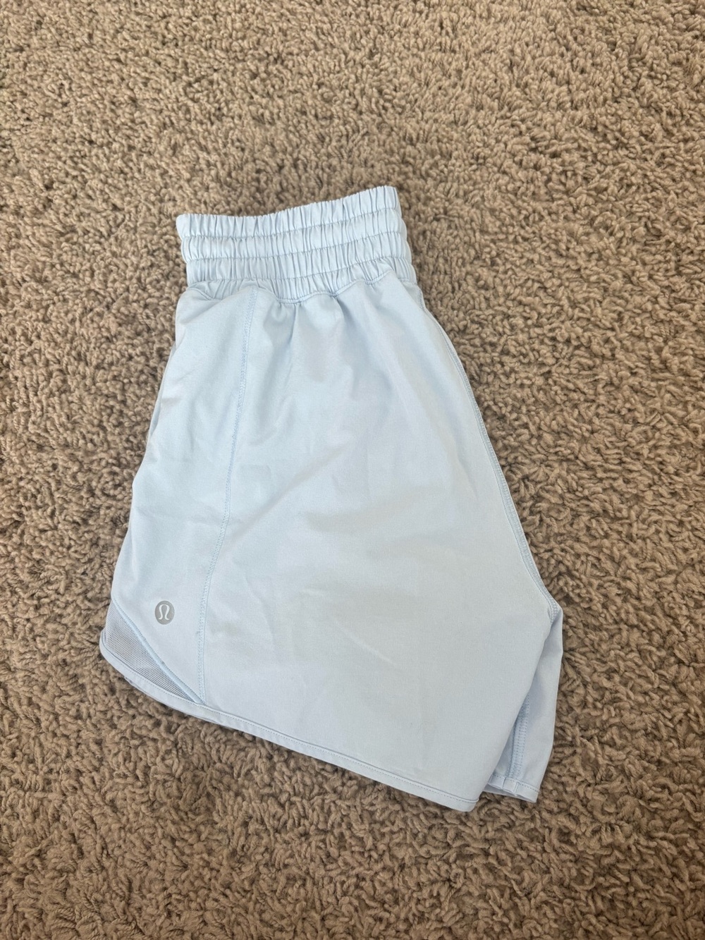 Lululemon Light Blue Athletic Shorts